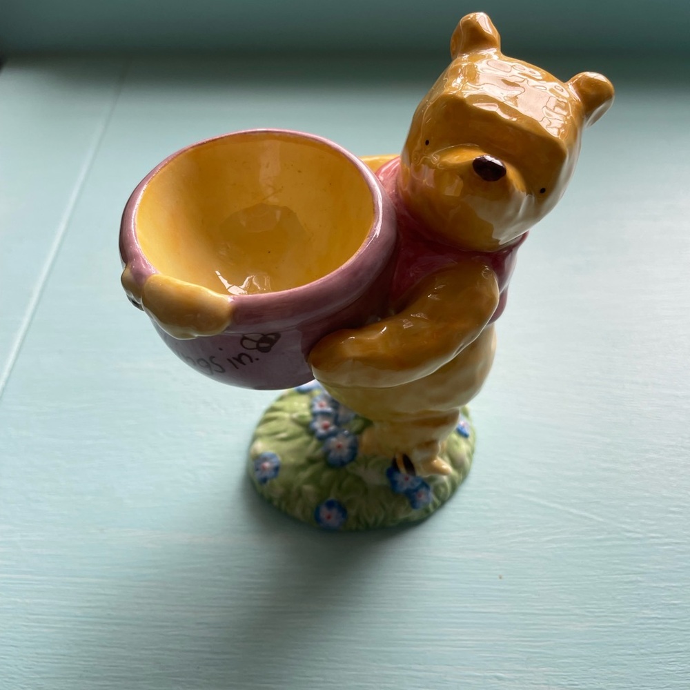 Vintage Winnie the Pooh Porcelain Egg Cup